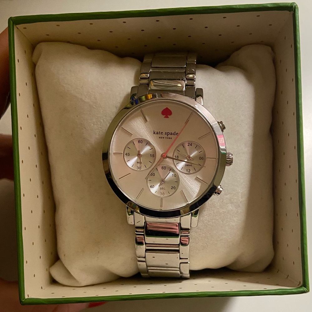 Kate Spade Silver Watch